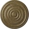 Ekena Millwork Carton Ceiling Medallion (For Canopies up to 3 3/4"), 17 3/4"OD x 1 3/8"P, Mississippi Mud Crackle CM18CAMMC - alternate 1